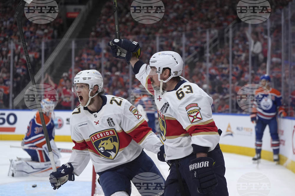 Stanley Cup Panthers Oilers Hockey