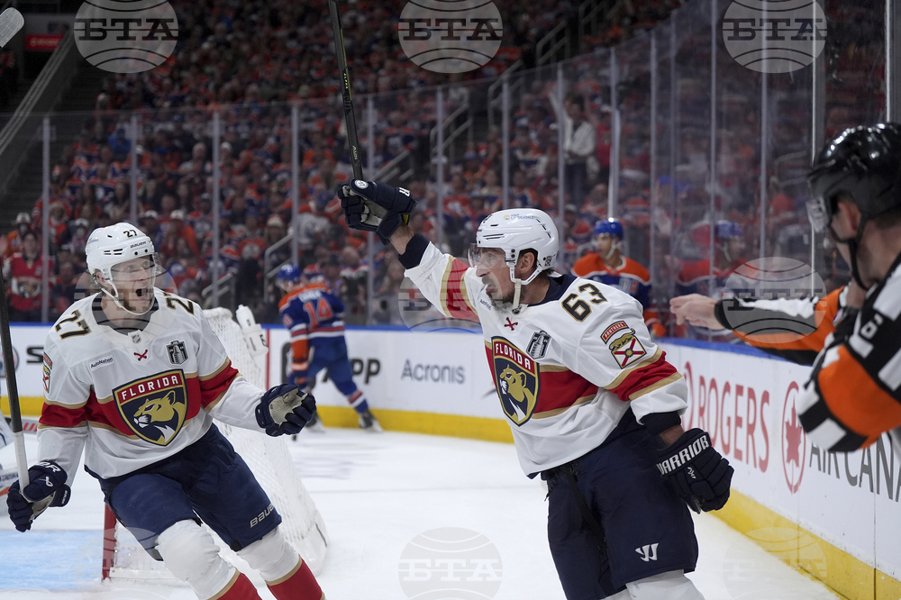 Stanley Cup Panthers Oilers Hockey