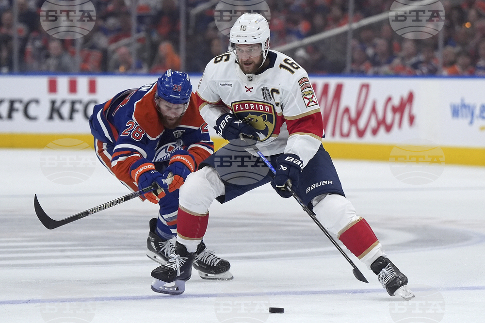 Stanley Cup Panthers Oilers Hockey