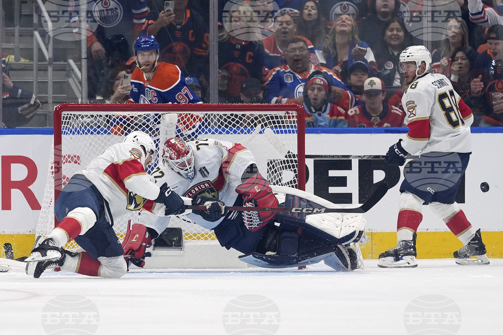 Stanley Cup Panthers Oilers Hockey