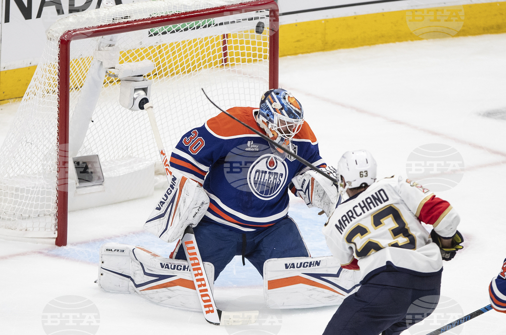 Stanley Cup Panthers Oilers Hockey