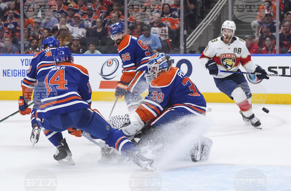Stanley Cup Panthers Oilers Hockey