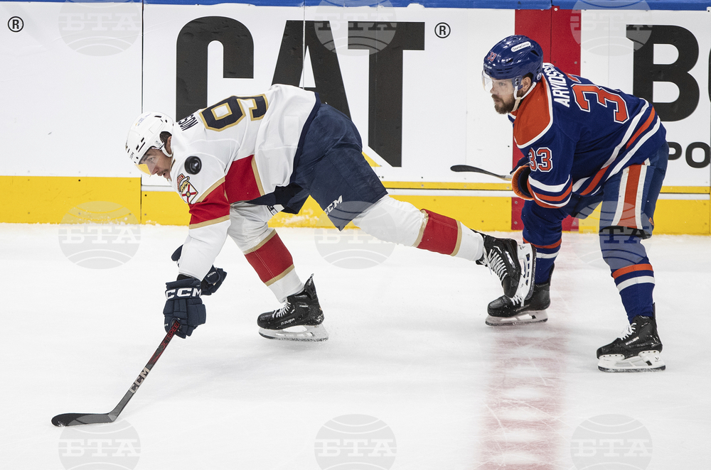 Stanley Cup Panthers Oilers Hockey