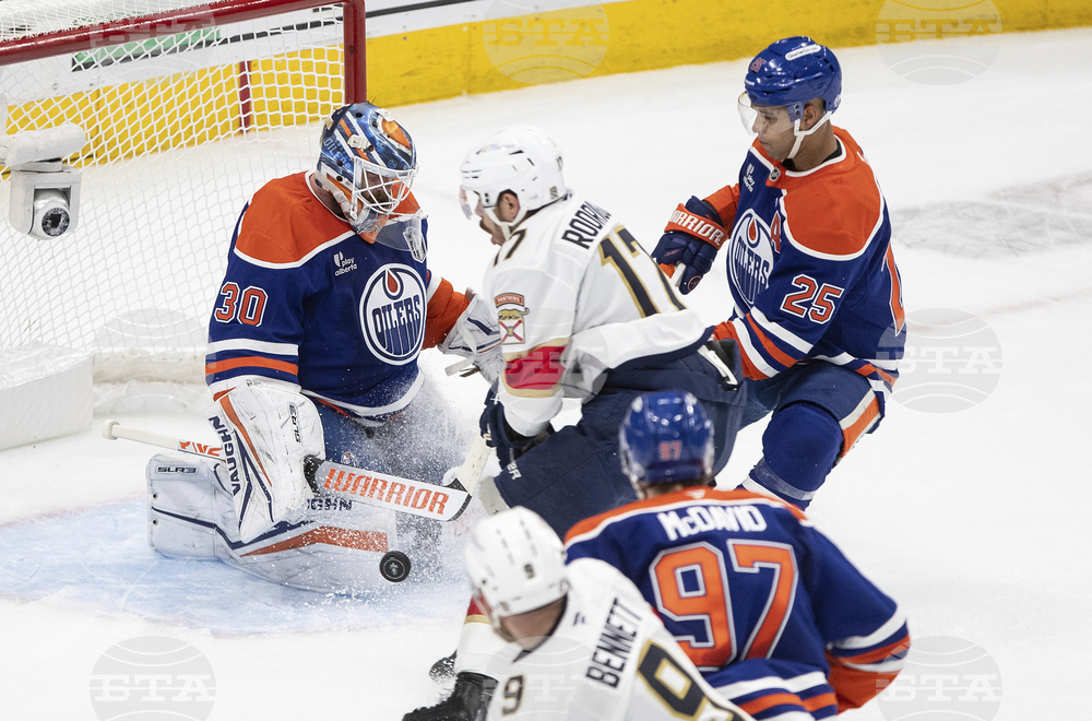 Stanley Cup Panthers Oilers Hockey
