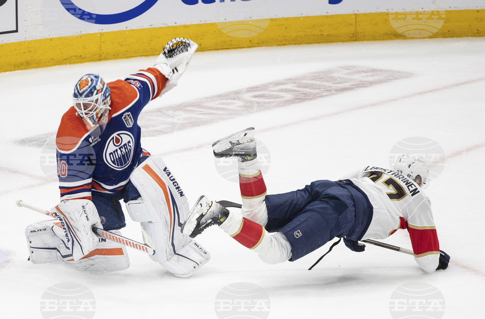 Stanley Cup Panthers Oilers Hockey