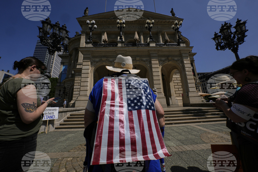 Germany US Day Protest