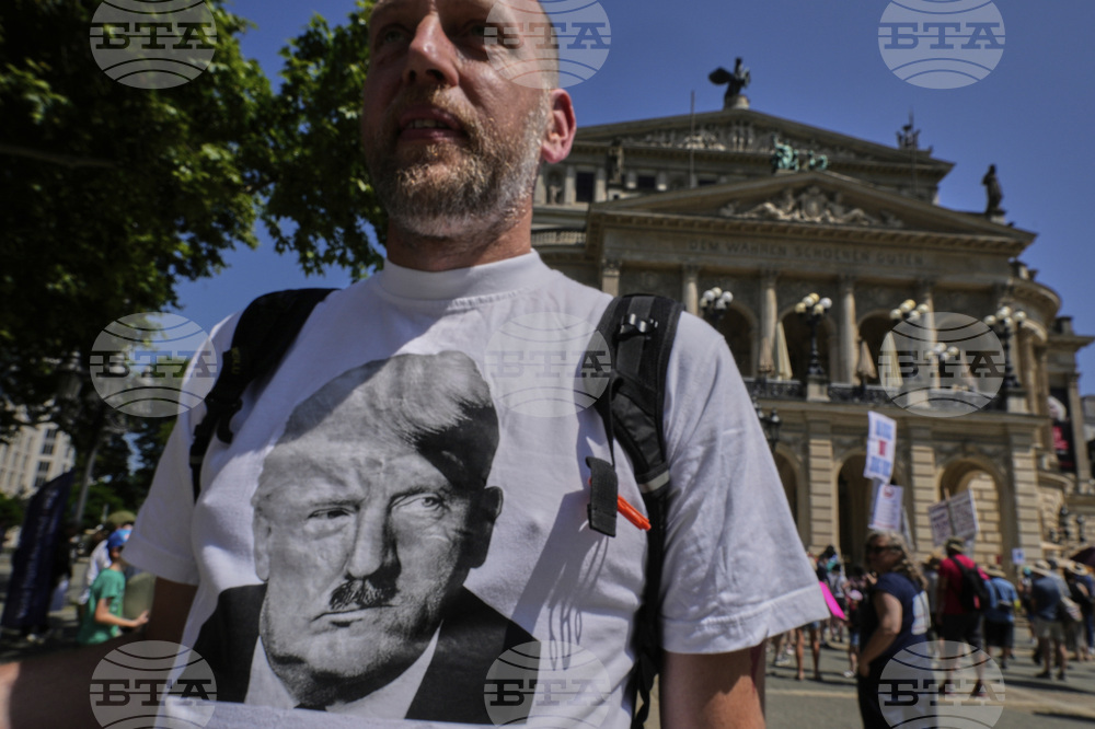 Germany US Day Protest