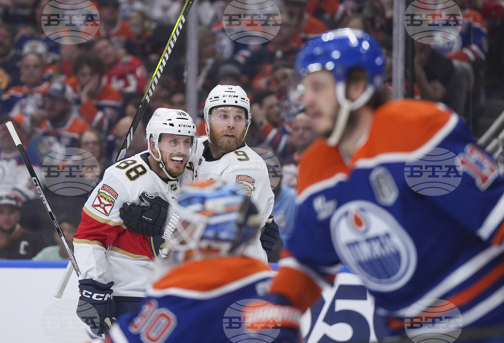Stanley Cup Panthers Oilers Hockey