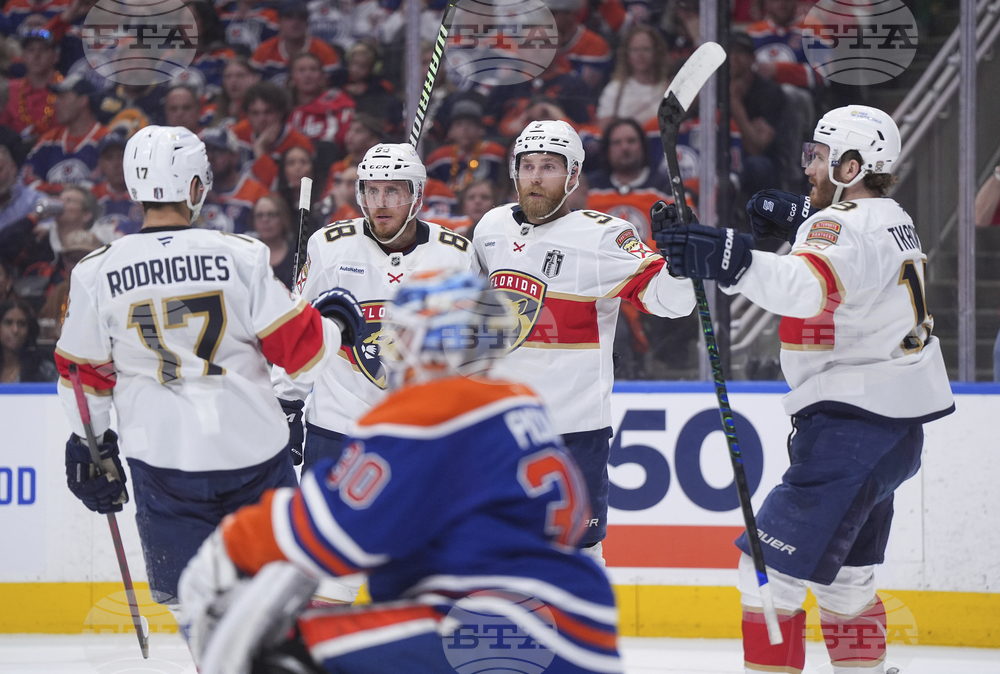 Stanley Cup Panthers Oilers Hockey