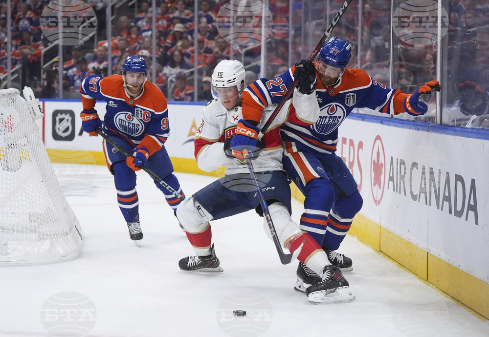 Stanley Cup Panthers Oilers Hockey