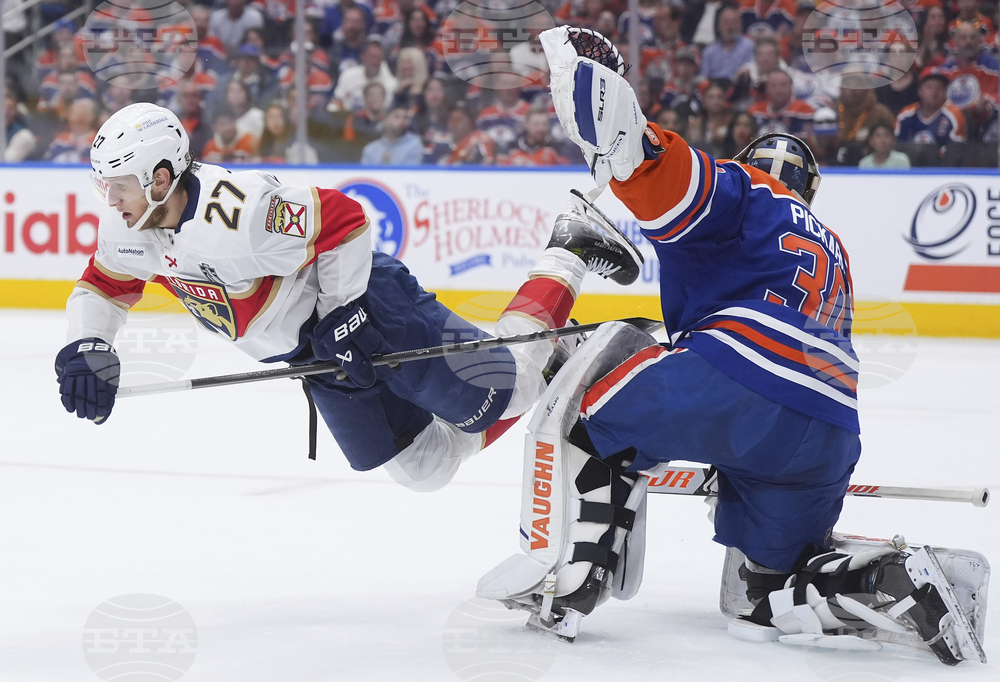 Stanley Cup Panthers Oilers Hockey