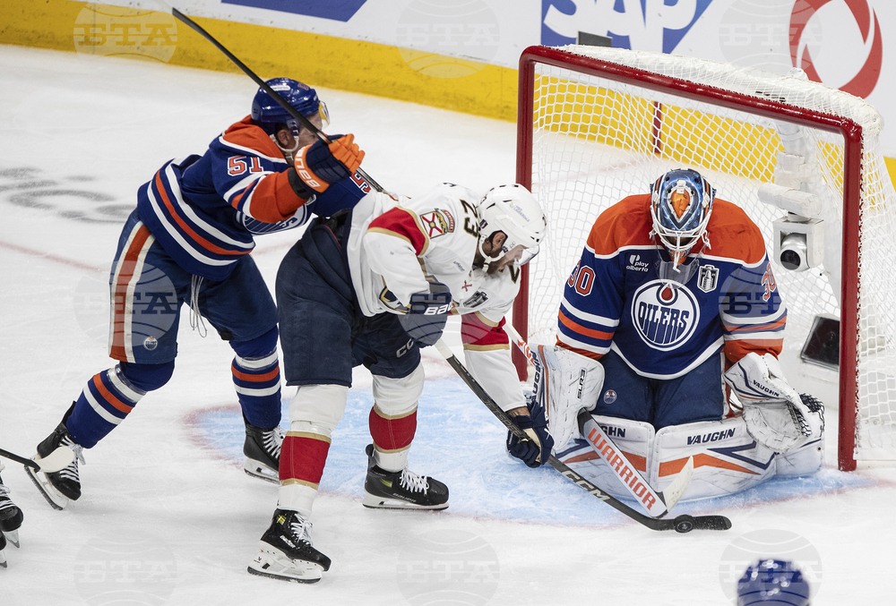 Stanley Cup Panthers Oilers Hockey