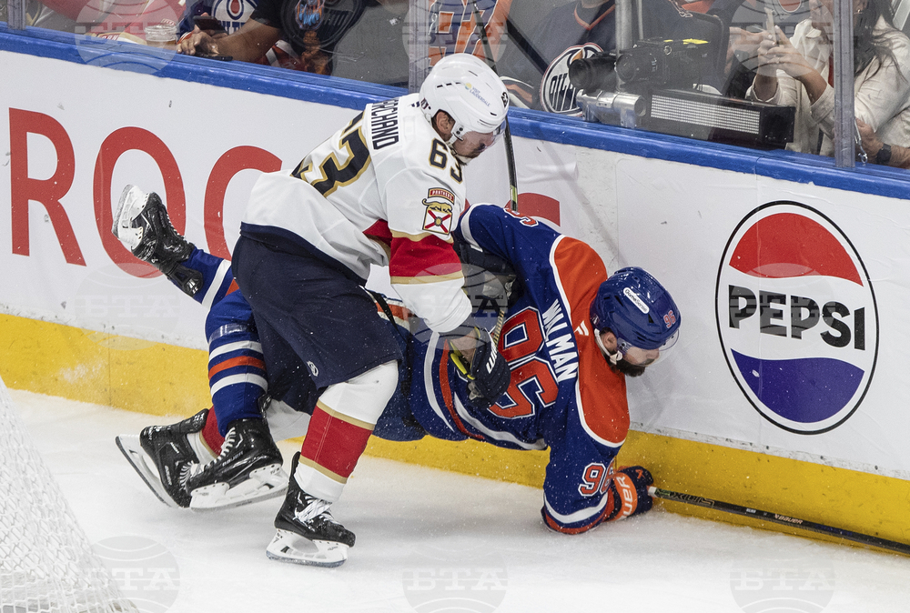 Stanley Cup Panthers Oilers Hockey