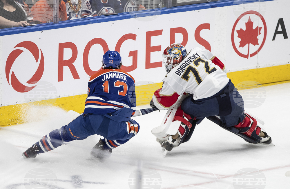 Stanley Cup Panthers Oilers Hockey