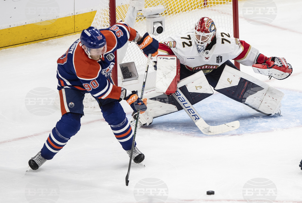 Stanley Cup Panthers Oilers Hockey