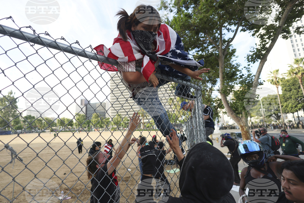 APTOPIX US Protests Los Angeles