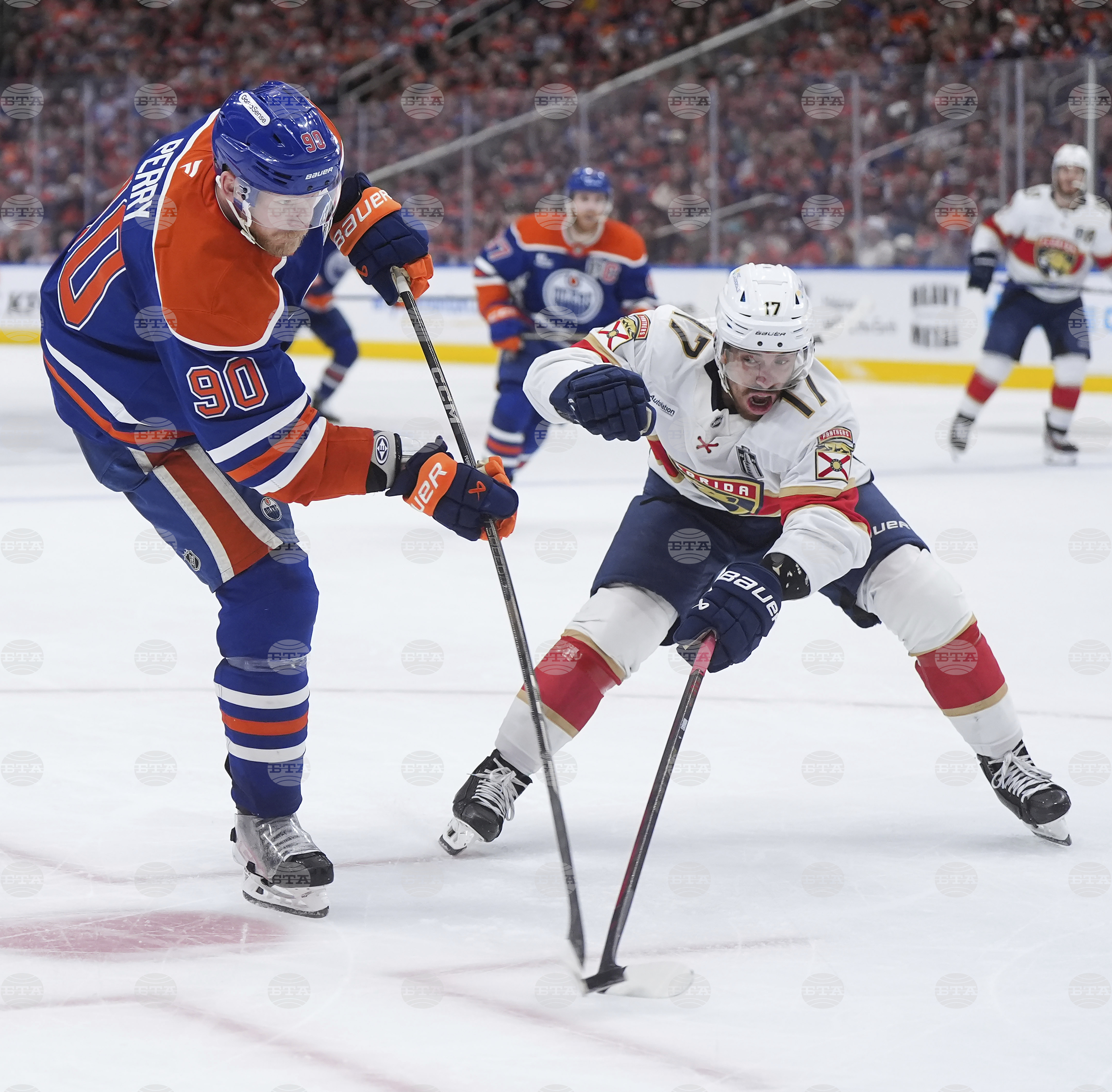 Stanley Cup Panthers Oilers Hockey