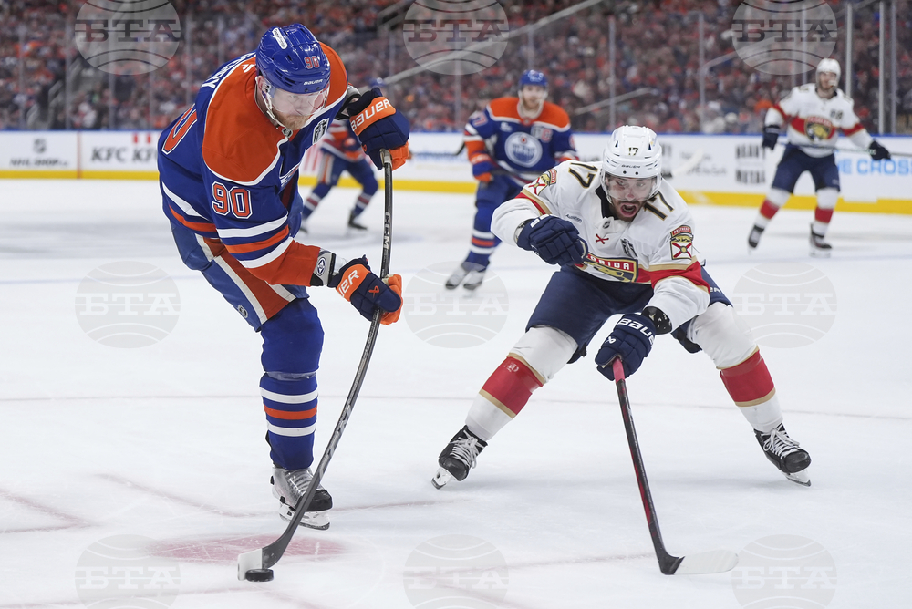 Stanley Cup Panthers Oilers Hockey