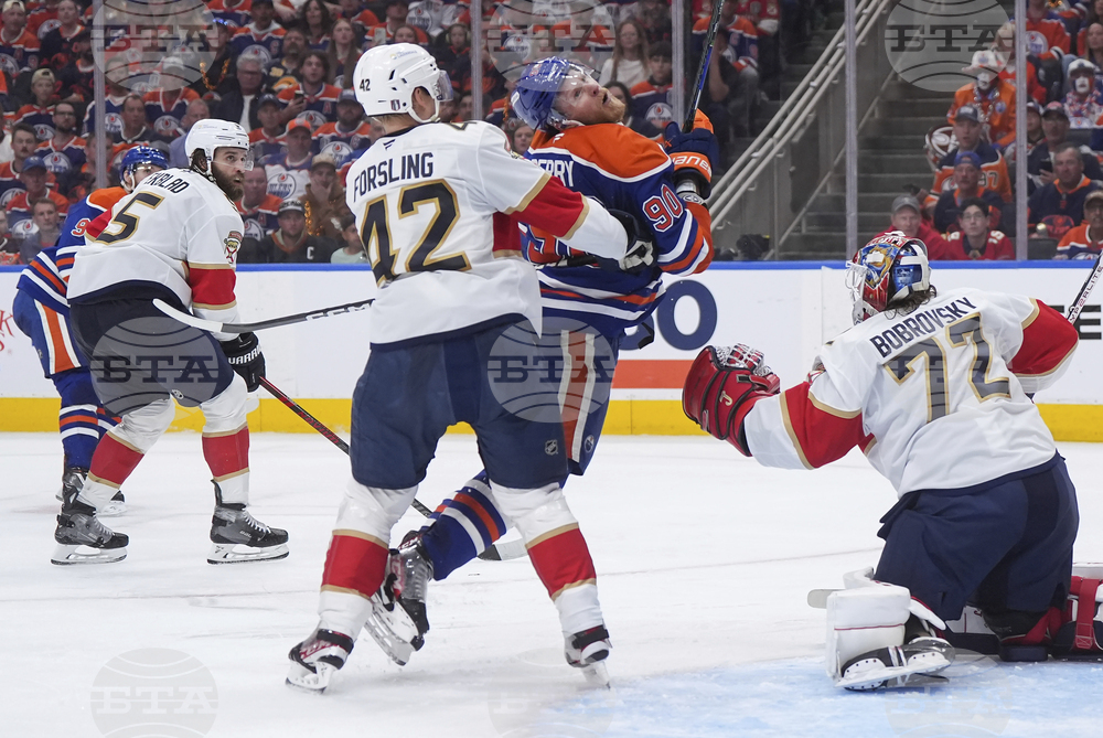 Stanley Cup Panthers Oilers Hockey