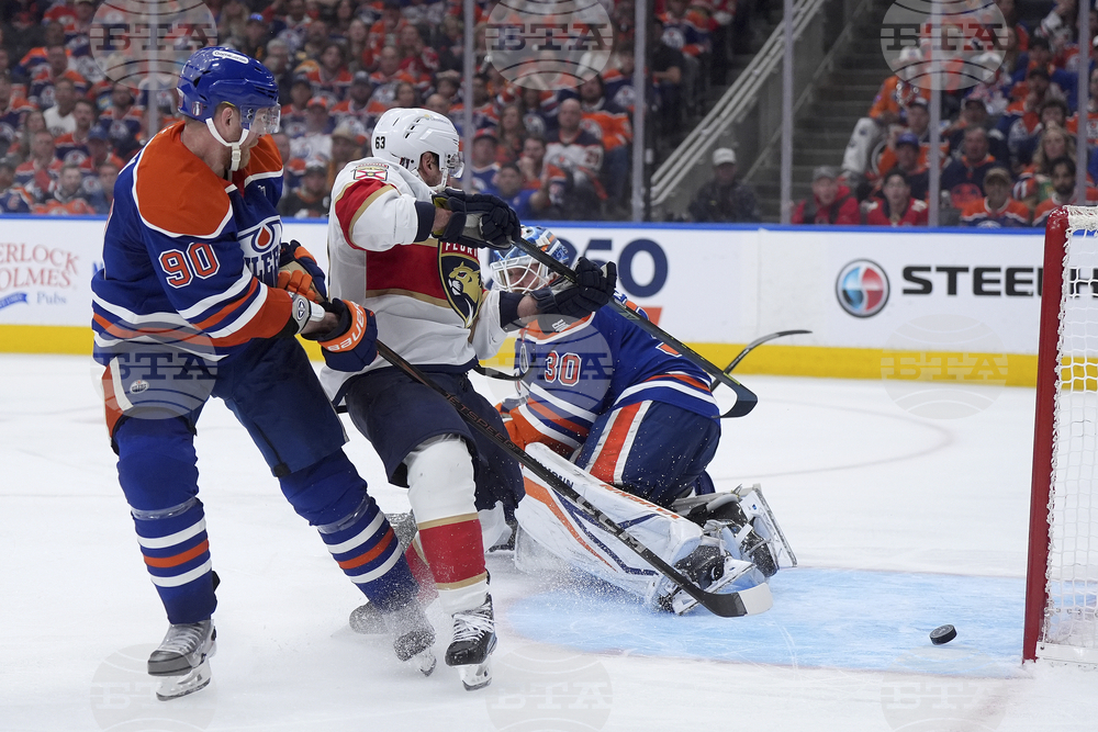Stanley Cup Panthers Oilers Hockey