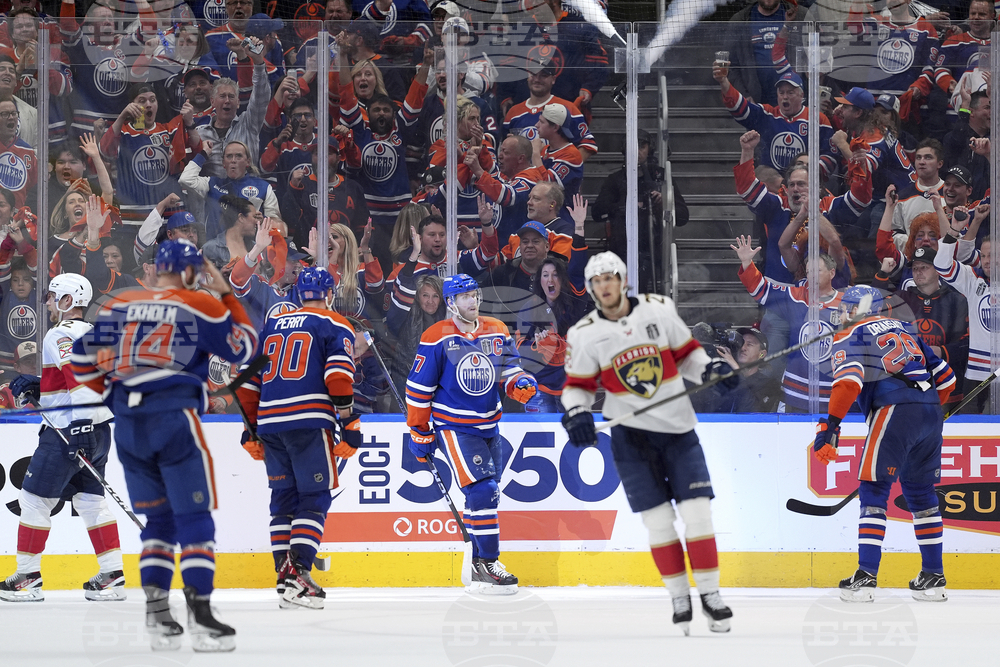 Stanley Cup Panthers Oilers Hockey