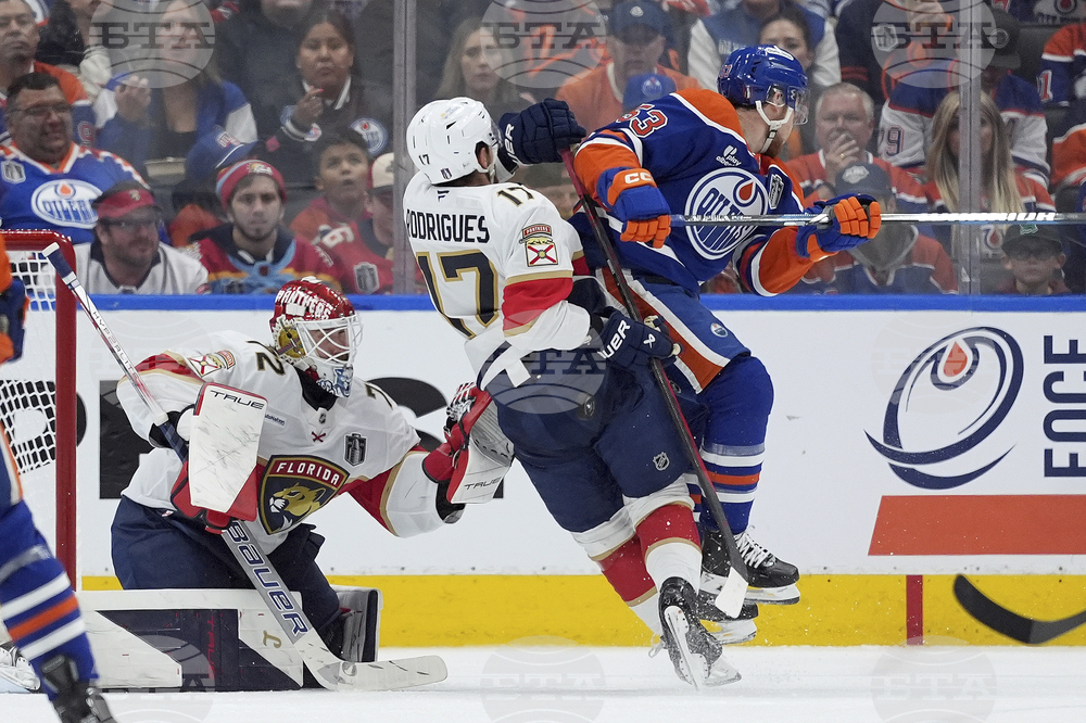 Stanley Cup Panthers Oilers Hockey