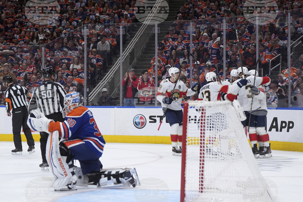 Stanley Cup Panthers Oilers Hockey
