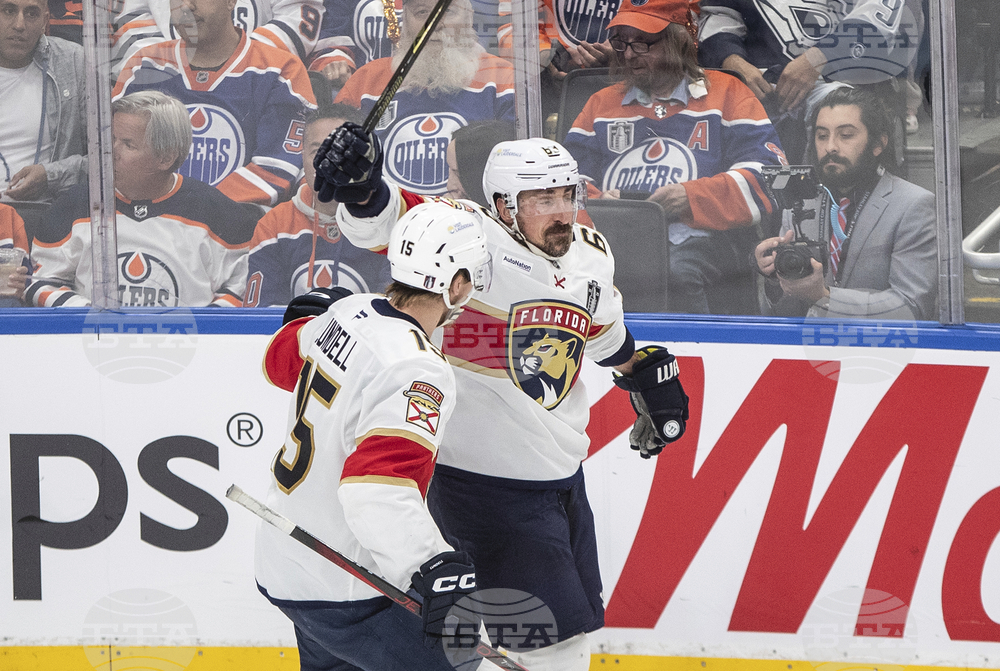 Stanley Cup Panthers Oilers Hockey