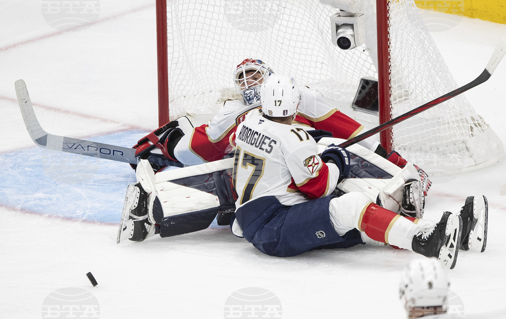 Stanley Cup Panthers Oilers Hockey