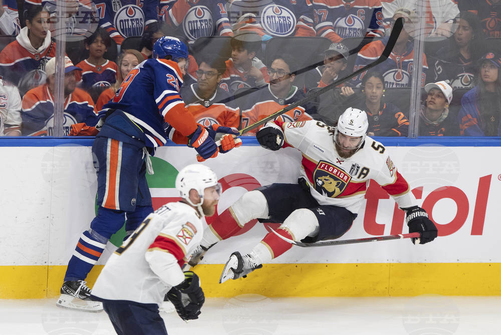 Stanley Cup Panthers Oilers Hockey