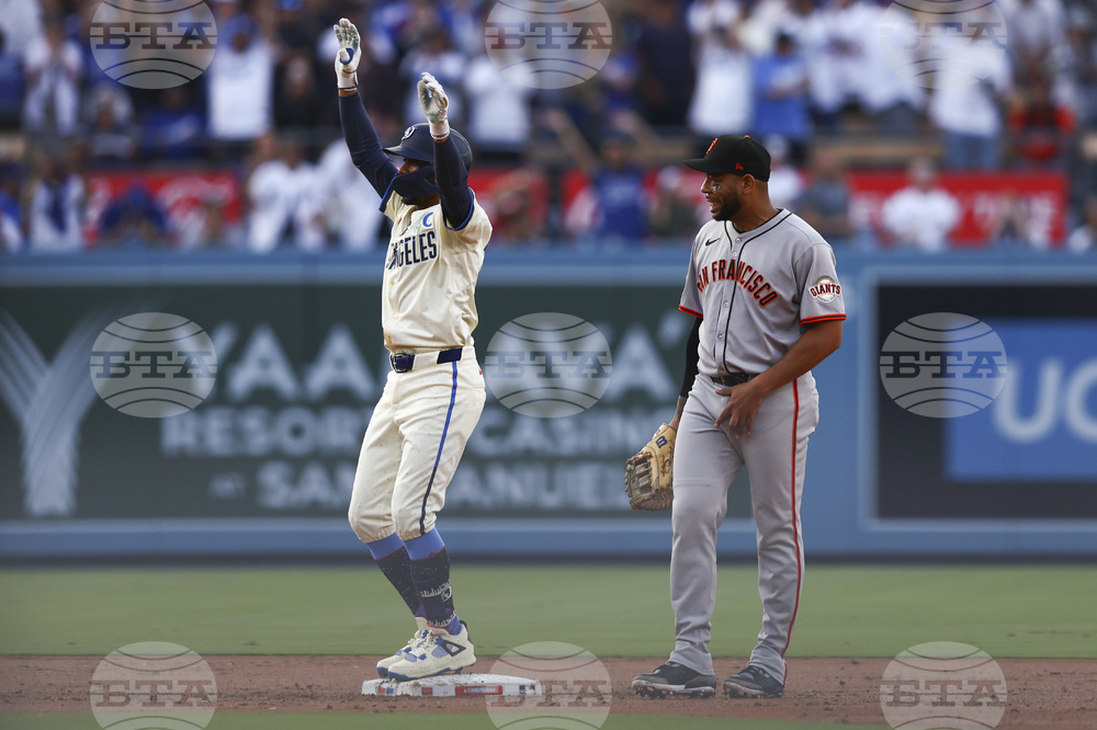 Giants Dodgers Baseball