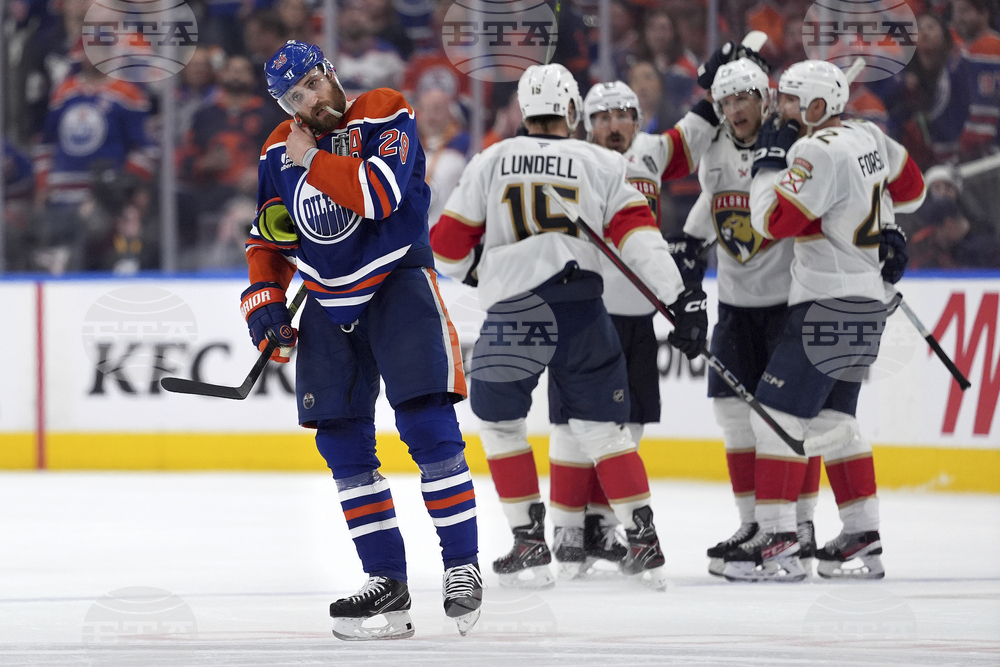Stanley Cup Panthers Oilers Hockey
