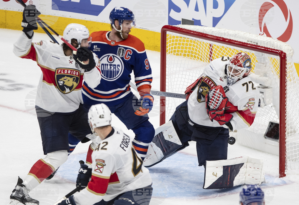 Stanley Cup Panthers Oilers Hockey