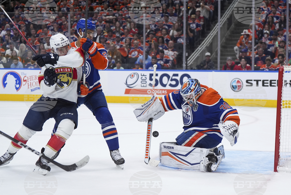 Stanley Cup Panthers Oilers Hockey