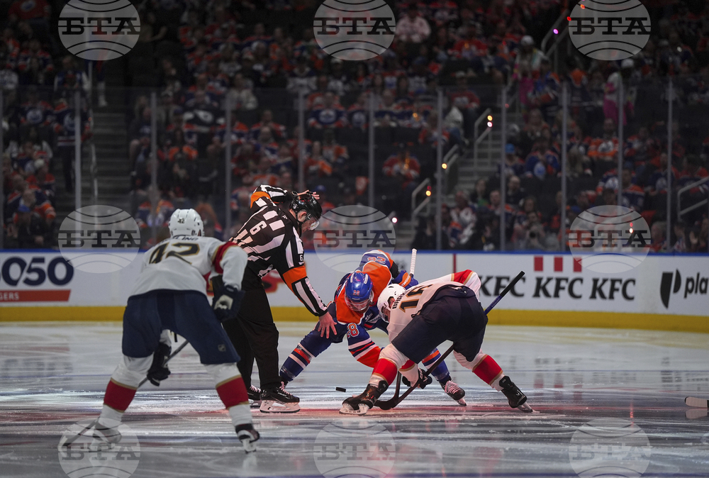 Stanley Cup Panthers Oilers Hockey