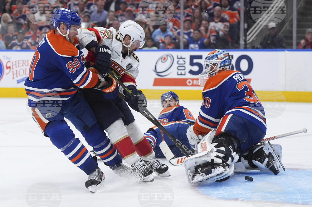 Stanley Cup Panthers Oilers Hockey