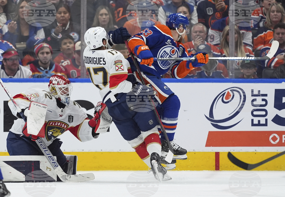 Stanley Cup Panthers Oilers Hockey
