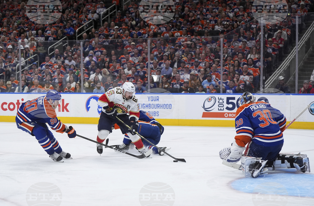 Stanley Cup Panthers Oilers Hockey