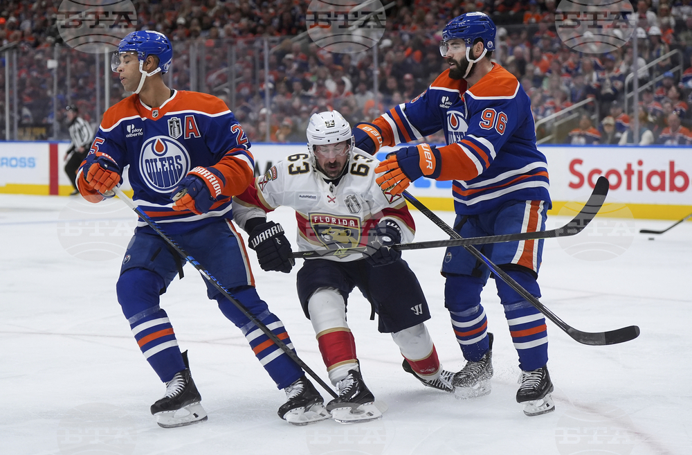 Stanley Cup Panthers Oilers Hockey