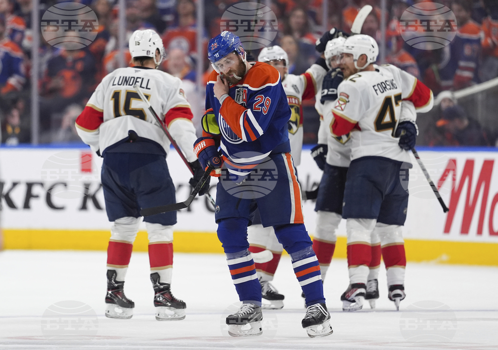 Stanley Cup Panthers Oilers Hockey