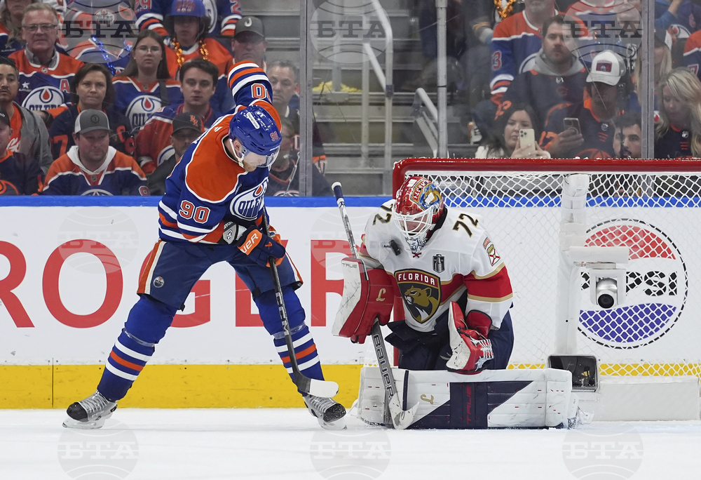 Stanley Cup Panthers Oilers Hockey