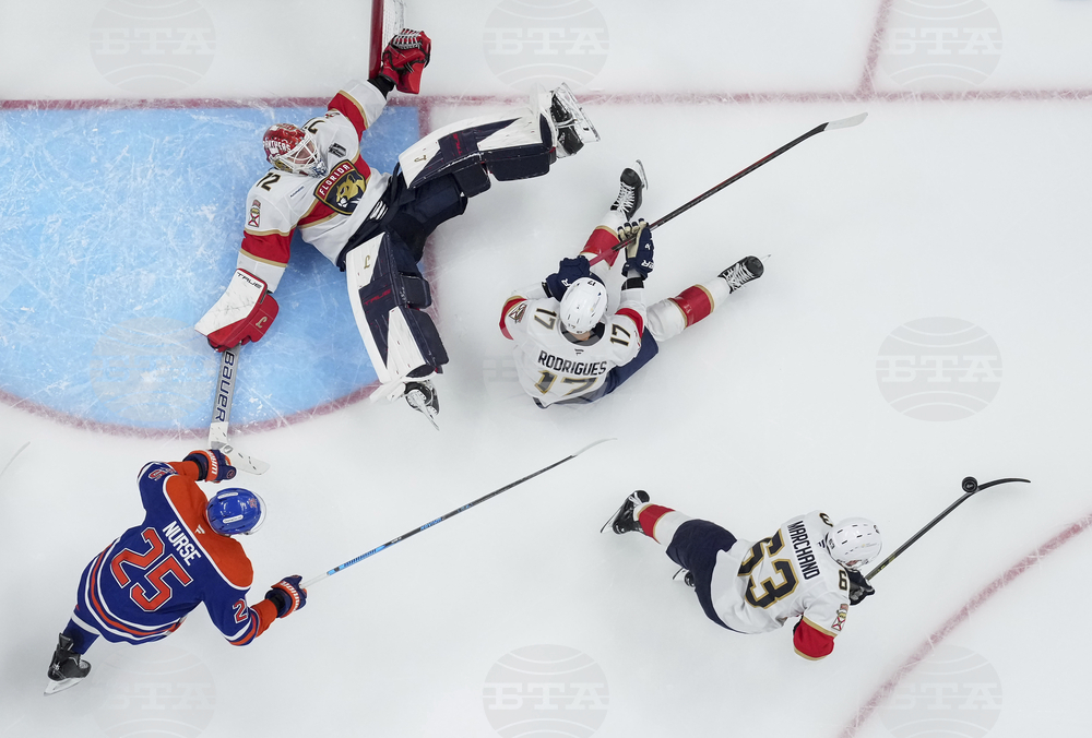Stanley Cup Panthers Oilers Hockey