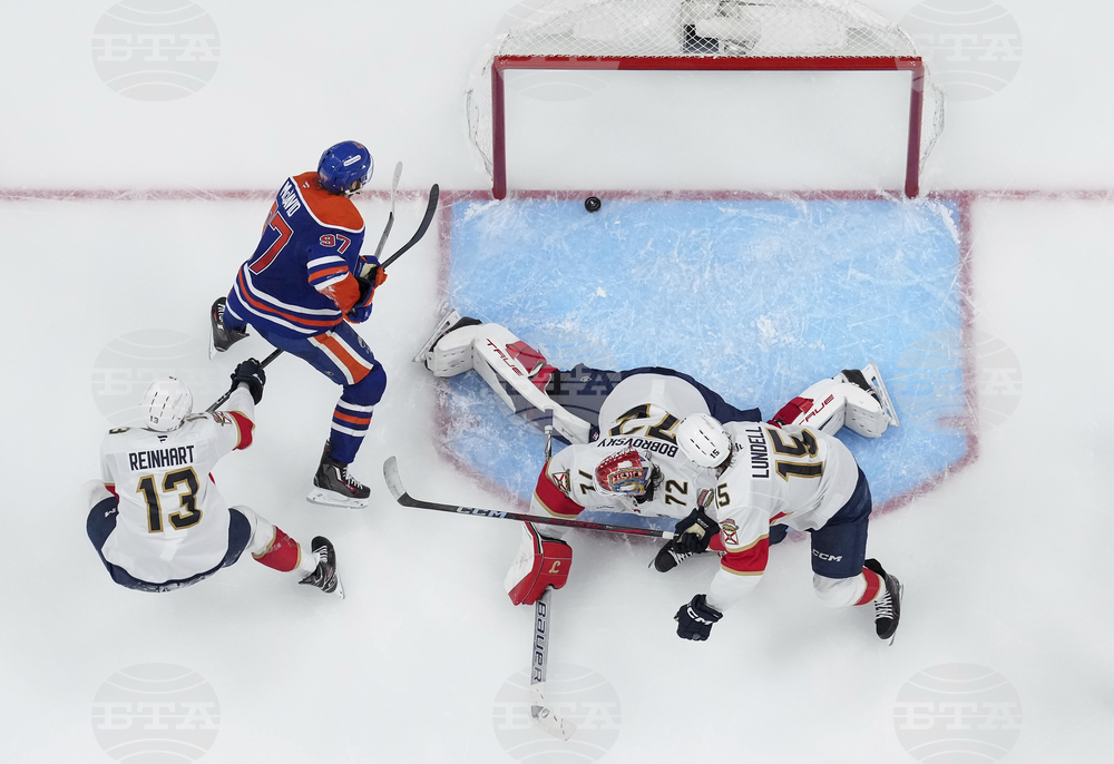 Stanley Cup Panthers Oilers Hockey