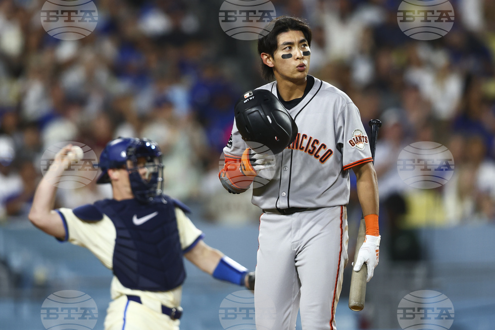 Giants Dodgers Baseball
