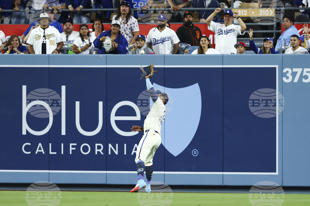 Giants Dodgers Baseball