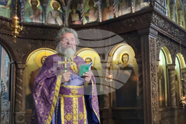 Търговище - храм „Св. Йоан Рилски“ - служба