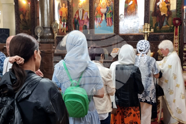 Ямбол - храм „Св. Георги Победоносец” - неделна литургия и проповед