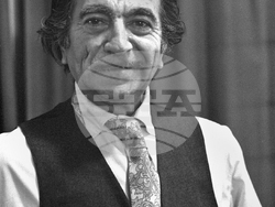 София (7 януари 1980) Георги Парцалев, български театрален и филмов актьор (1925-1989). Пресфото-БТА, снимка: Петър Жеков/архив