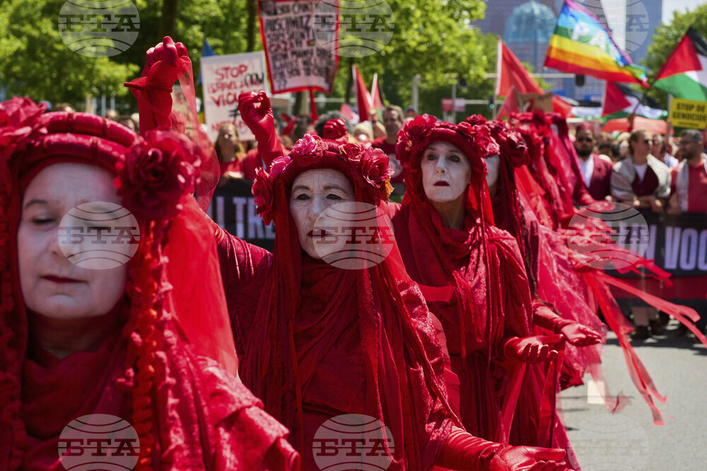 Netherlands Gaza Protest