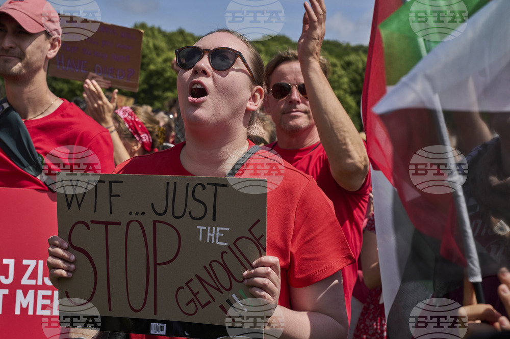 Netherlands Gaza Protest